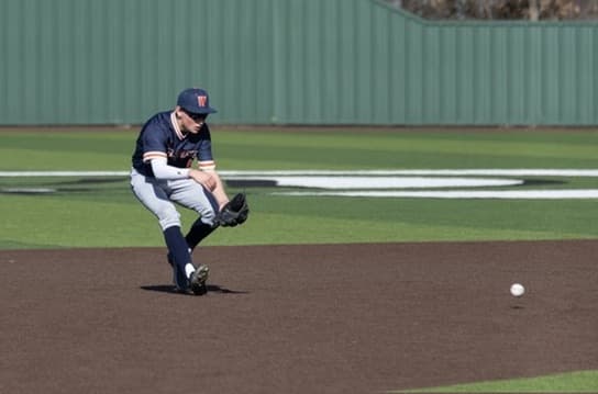 Charging a ground ball
