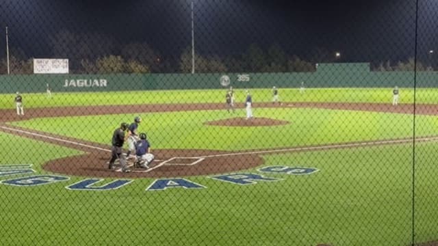 Night game under the lights